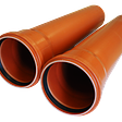 PP Труба кан. D160*3000 ОРАНЖ КОНТУР 77270160800