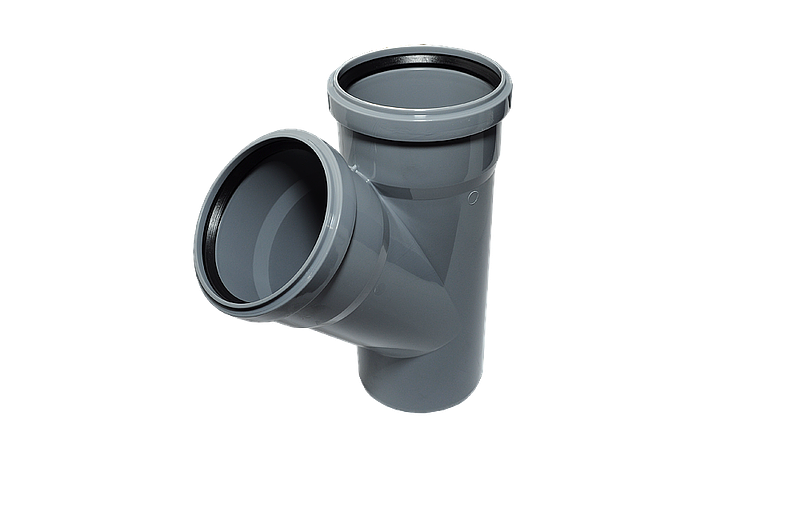 PP Тройник кан. D110х110/45 СТАНДАРТ КОНТУР 72501110300
