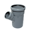 PP Тройник кан. D110*50/45 СТАНДАРТ КОНТУР 72501110100