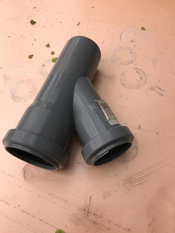 PP Тройник кан. D50*40/45 СТАНДАРТ 72501050311