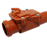 PP Клапан обратный D160 ОРАНЖ 78908160012